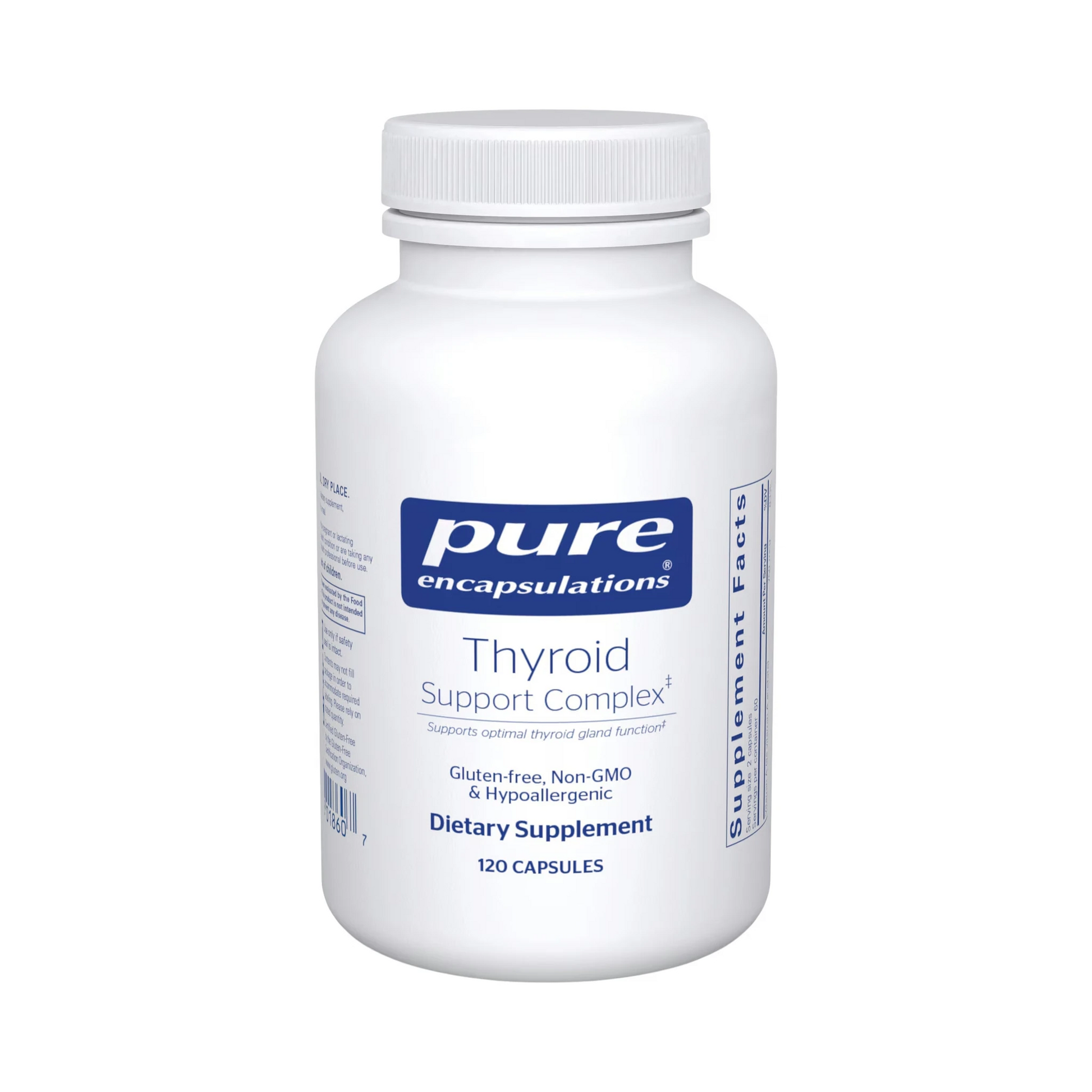 Pure Encapsulations Thyroid Support Complex 120 Capsules