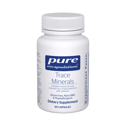 Pure Encapsulations Trace Minerals 60 Capsules