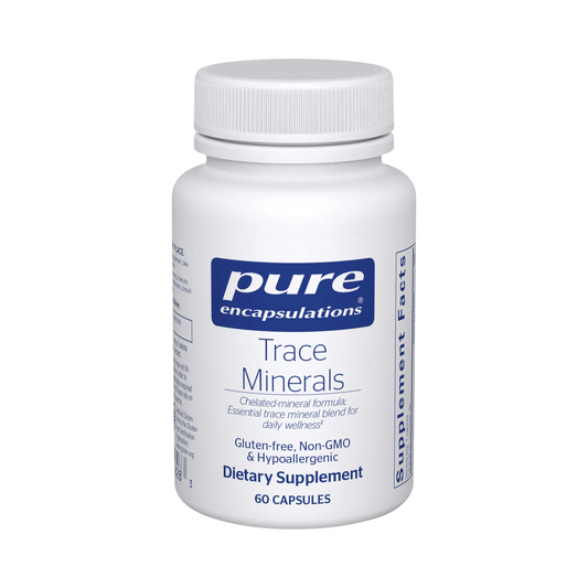Pure Encapsulations Trace Minerals 60 Capsules