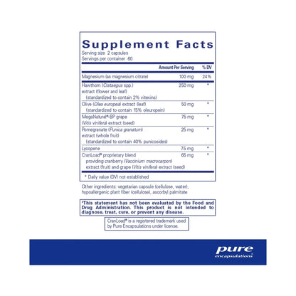 Pure Encapsulations Vascular Relax 120 Capsules
