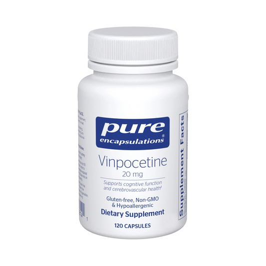 Pure Encapsulations Vinpocetine 20mg 120 Capsules