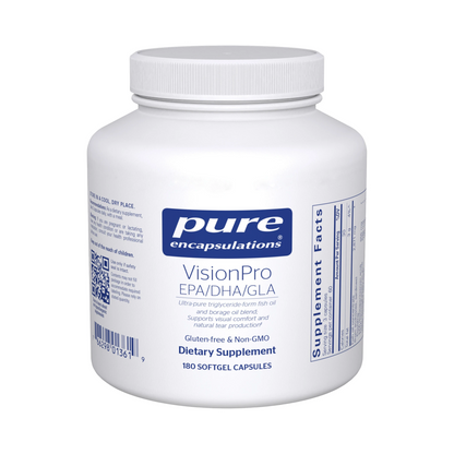 Pure Encapsulations VisionPro EPA/DHA/GLA 180 Capsules