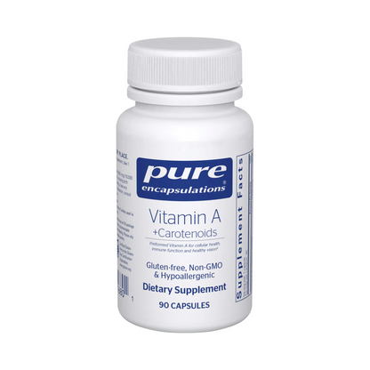 Pure Encapsulations Vitamin A + Carotenoids 90 Capsules