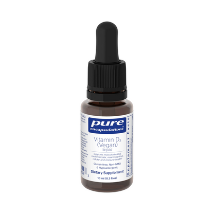 Pure Encapsulations Vitamin D3 (Vegan) liquid 10 mL