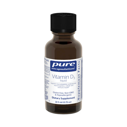 Pure Encapsulations Vitamin D3 liquid 22.5 mL