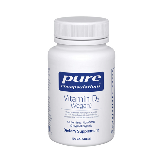 Pure Encapsulations Vitamin D3 (vegan) 120 Capsules