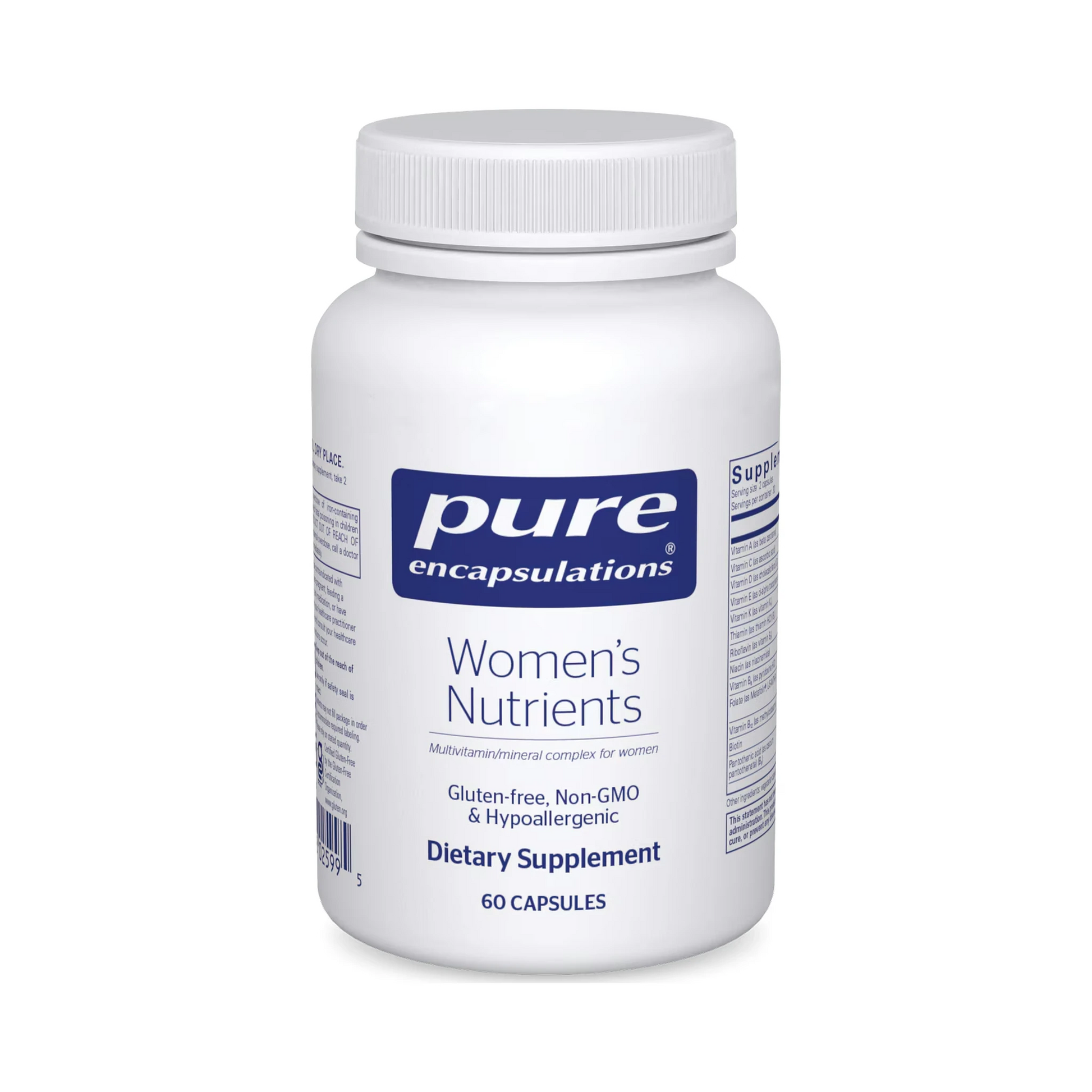 Pure Encapsulations Women's Nutrients 60 Capsules