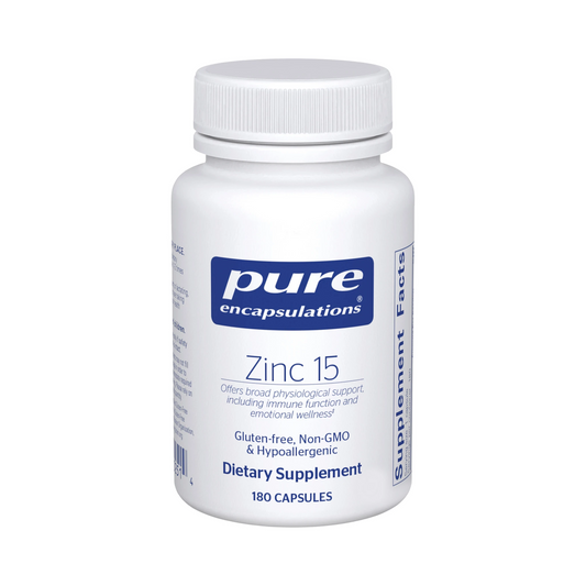 Pure Encapsulations Zinc 15 60 Capsules
