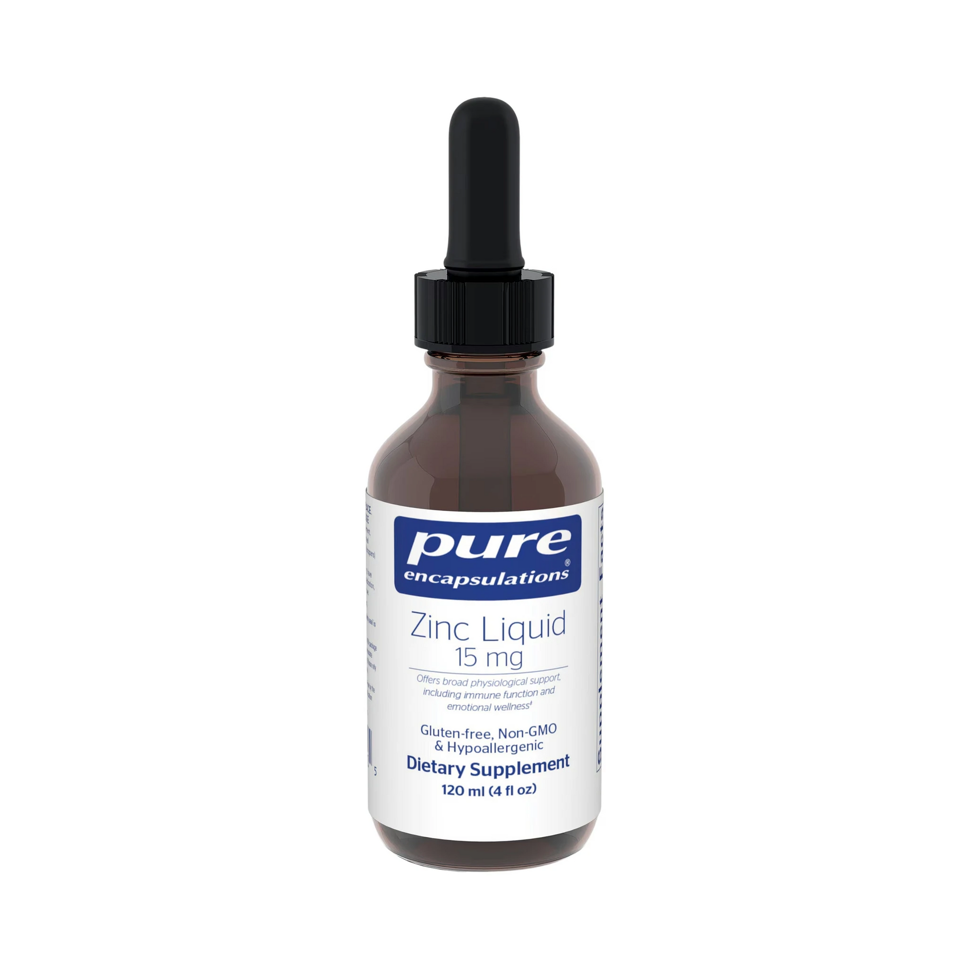 Pure Encapsulations Zinc liquid 15mg 120mL