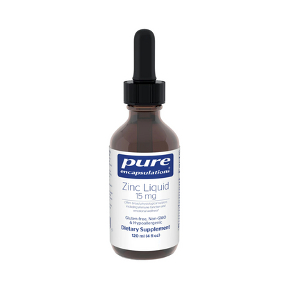 Pure Encapsulations Zinc liquid 15mg 120mL