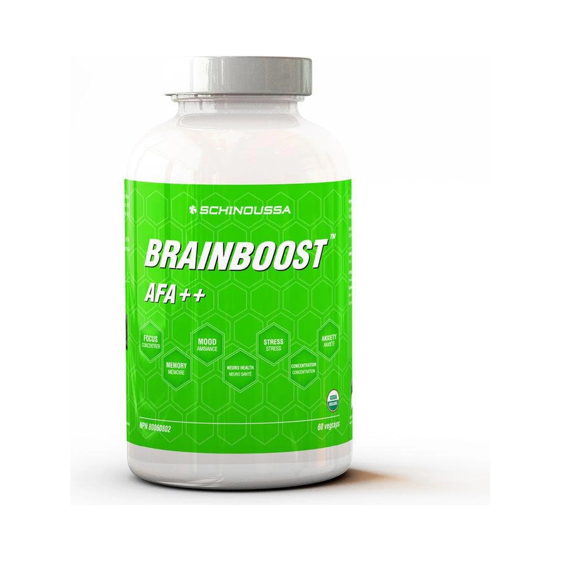 Schinoussa Brain Boost 60 Veg Capsules