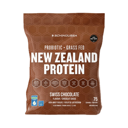Schinoussa New Zealand Probiotic Whey Isolate Chocolate 5lbs