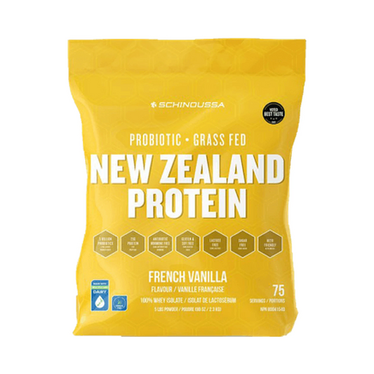 Schinoussa New Zealand Probiotic Whey Isolate Vanilla 5lbs