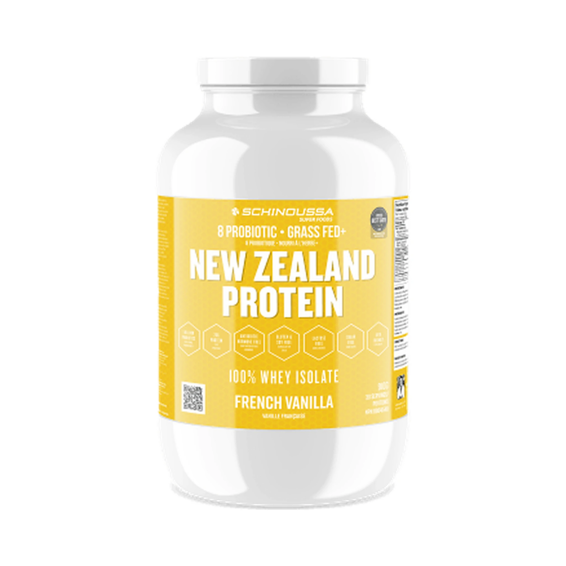 Schinoussa New Zealand Probiotic Whey Isolate Vanilla 910g