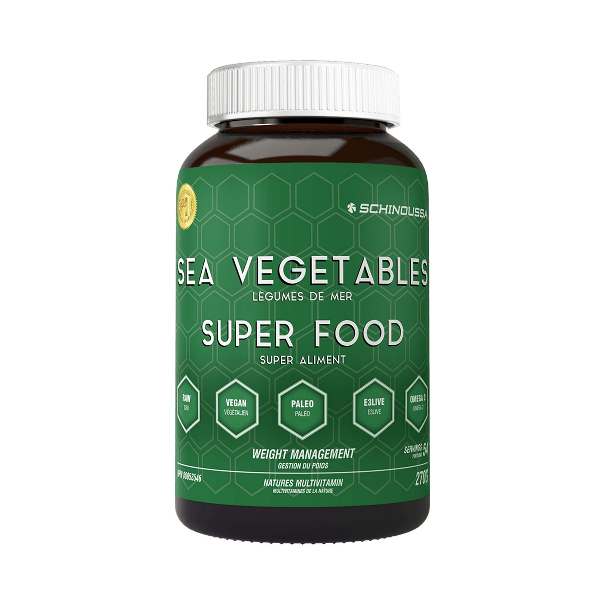 Schinoussa Raw Sea Vegetables For Weight Loss 270g