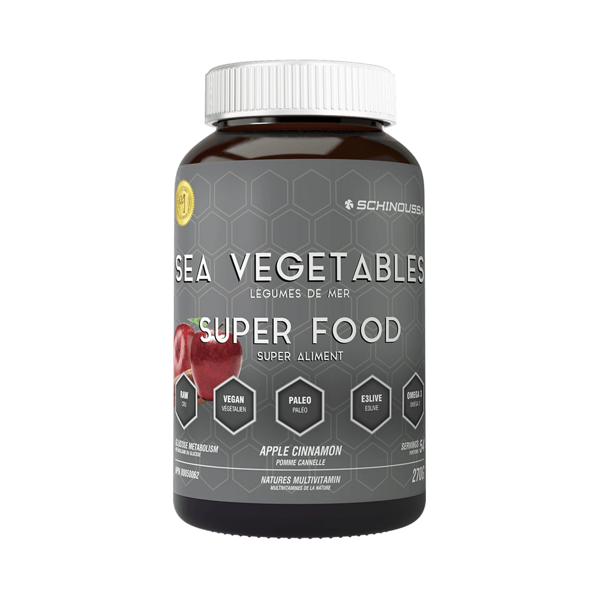 Schinoussa Raw Sea Vegetables Glucose Support 270g