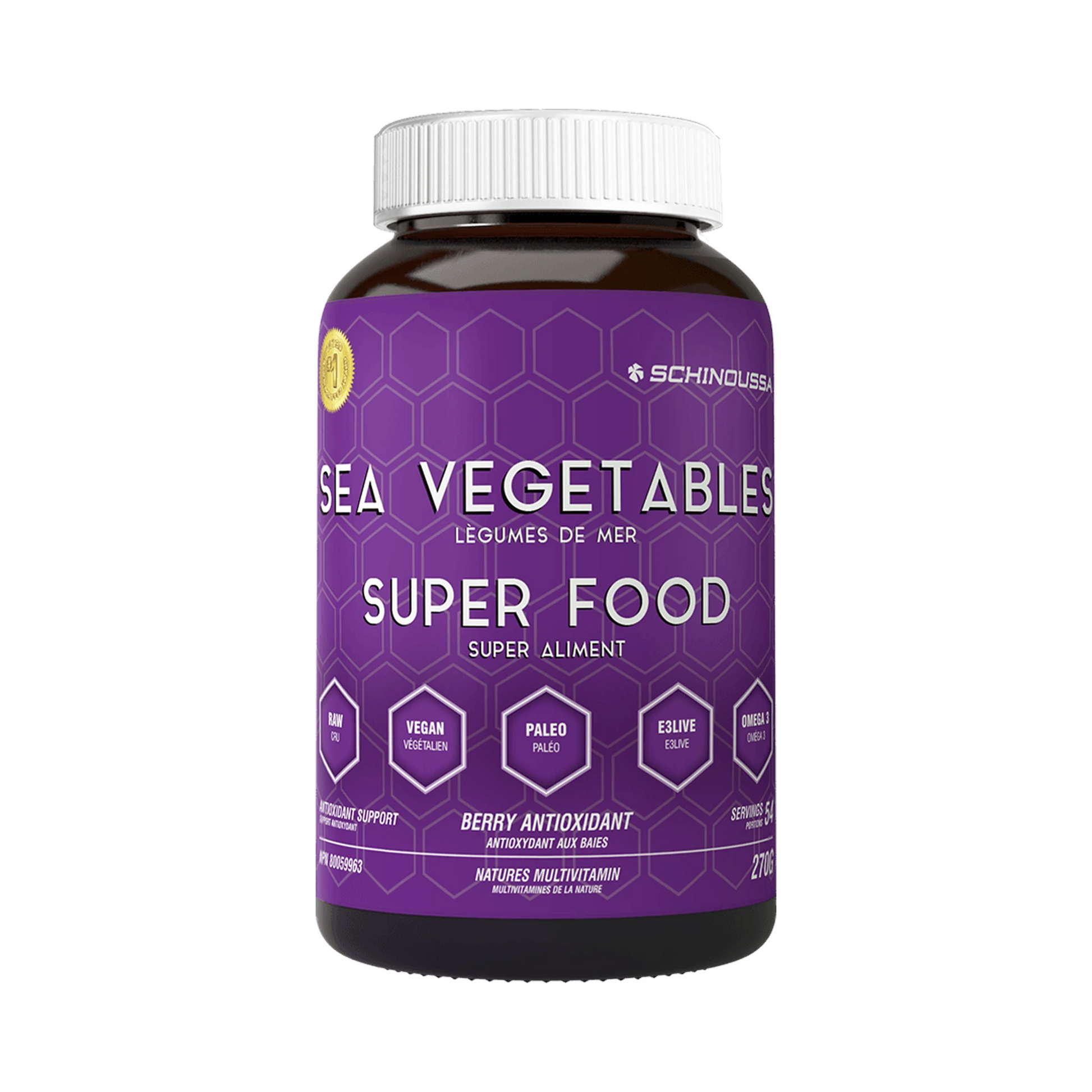 Schinoussa Raw Sea Vegetables With Berries 270g