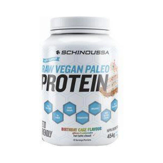 Schinoussa Raw Vegan Protein Birthday Cake 454g