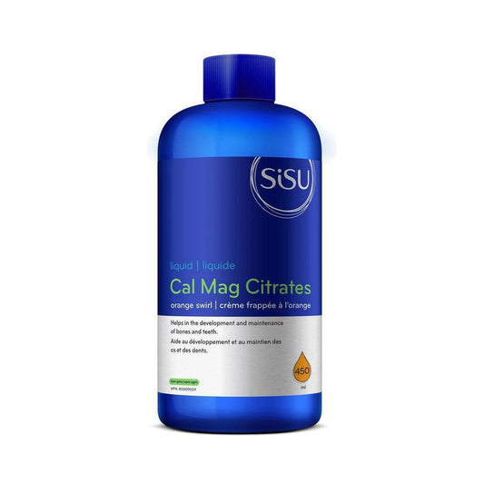 Sisu Cal Mag Citrates Liquid with D3 Orange Swirl 450mL