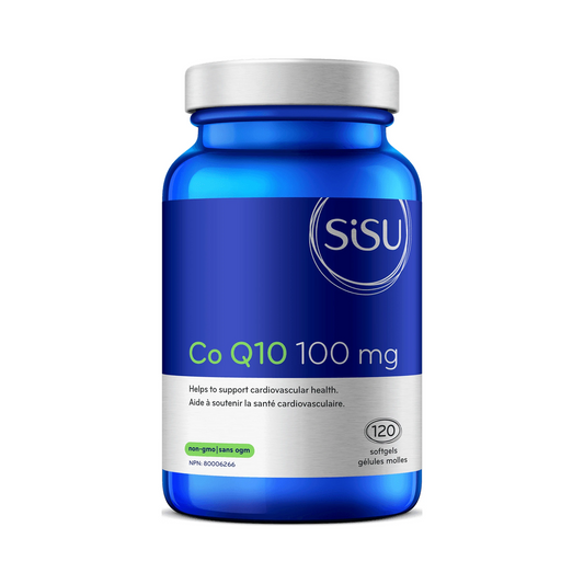 Sisu Co Q10 100mg 120 Softgels