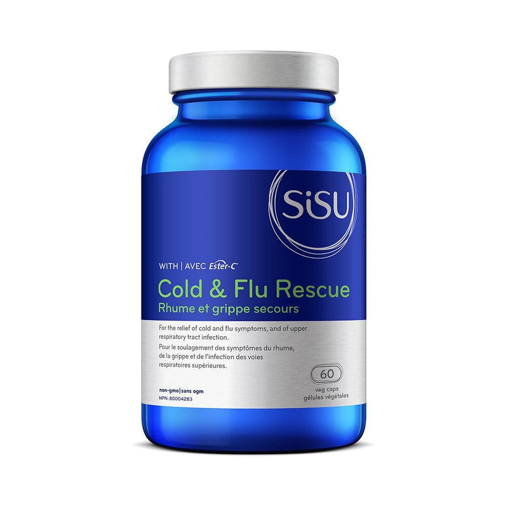 Sisu Cold & Flu Rescue 60 Veg Capsules