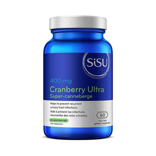 Sisu Cranberry Ultra 400mg 60 Veg Capsules