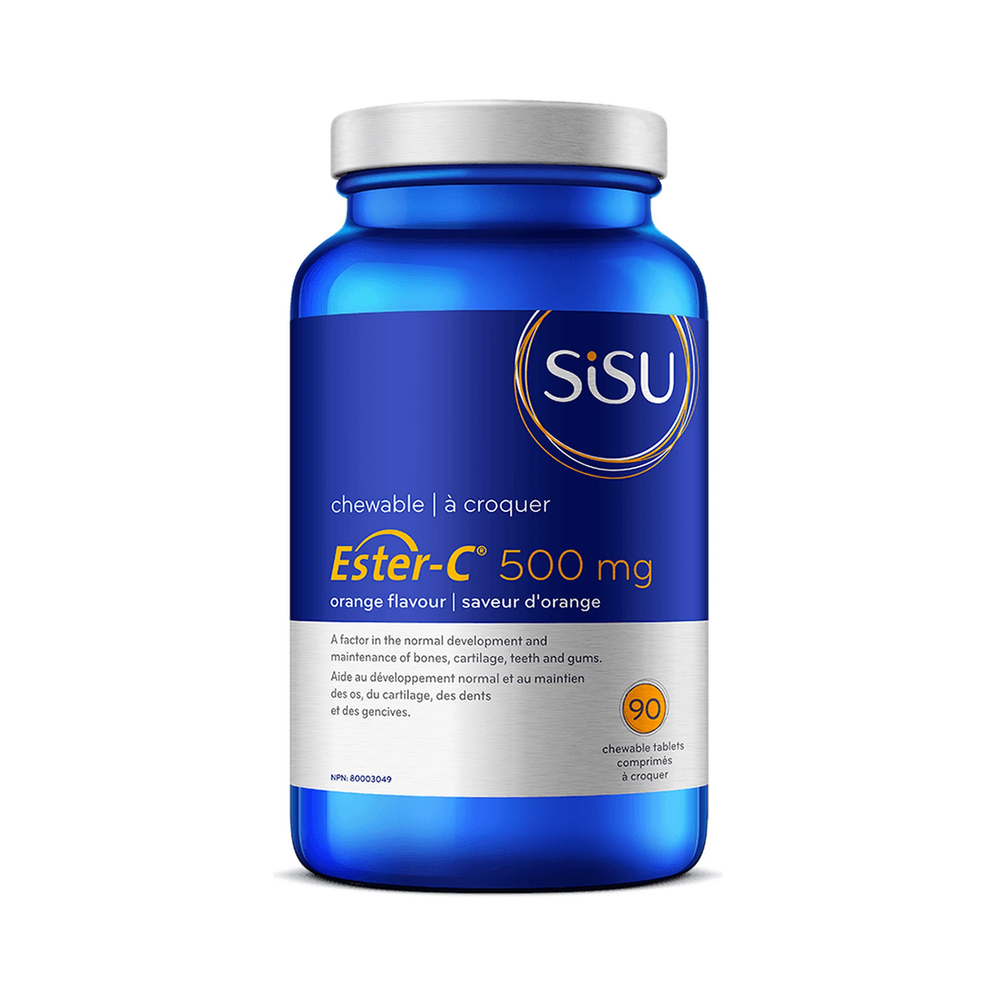 Sisu Ester-C 500mg Orange 90 Chewable Tablets