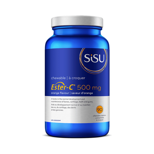 Sisu Ester-C 500mg Orange 90 Chewable Tablets