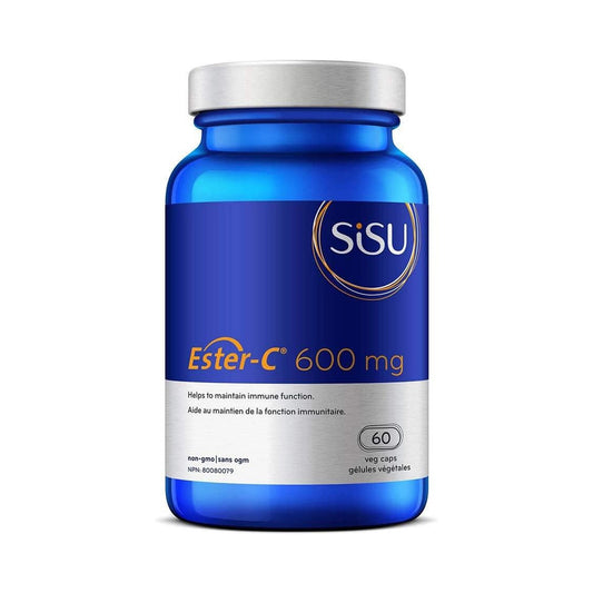 Sisu Ester-C 600mg 60 Veg Capsules