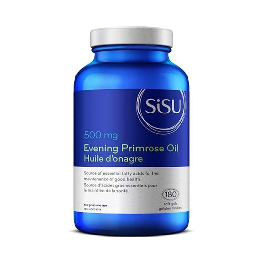Sisu Evening Primrose Oil 500mg 180 Softgels