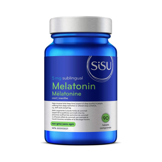 Sisu Melatonin 5mg Mint 90 Sublingual Tablets