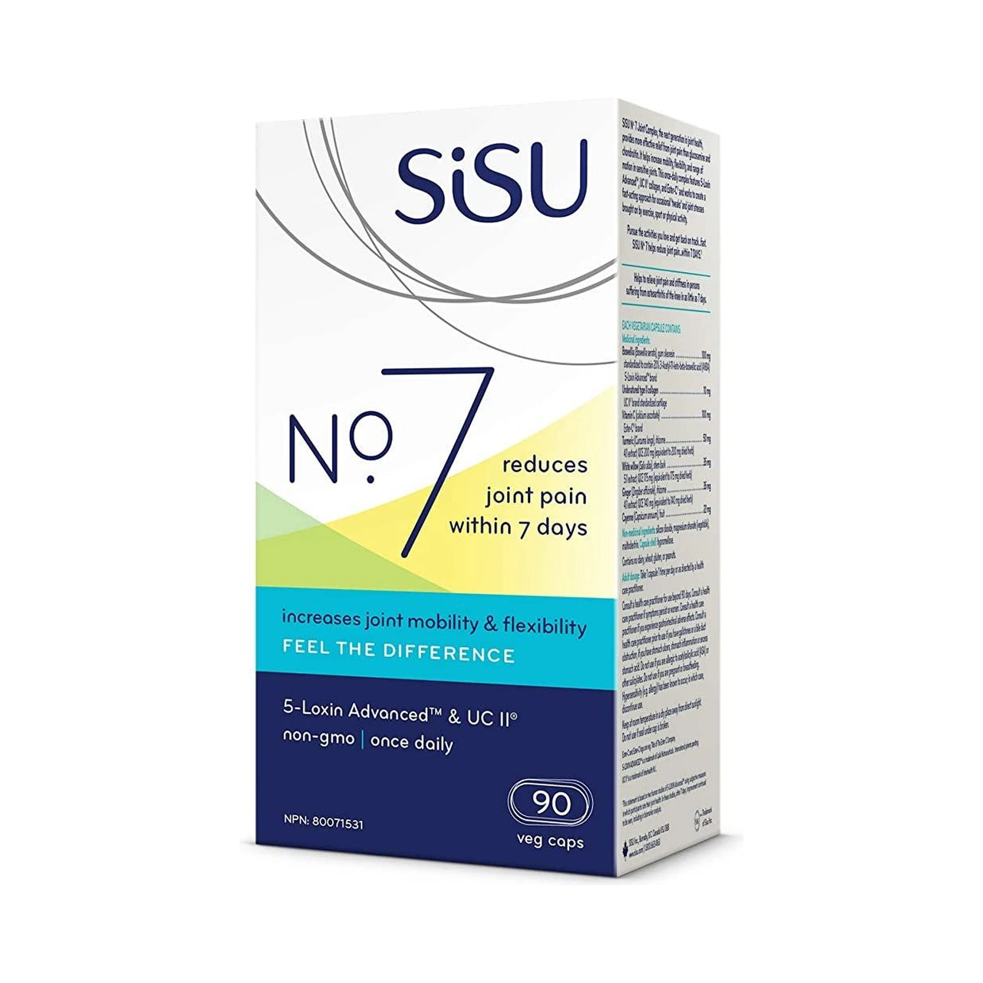 Sisu No. 7 Joint Complex 90 Veg Capsules