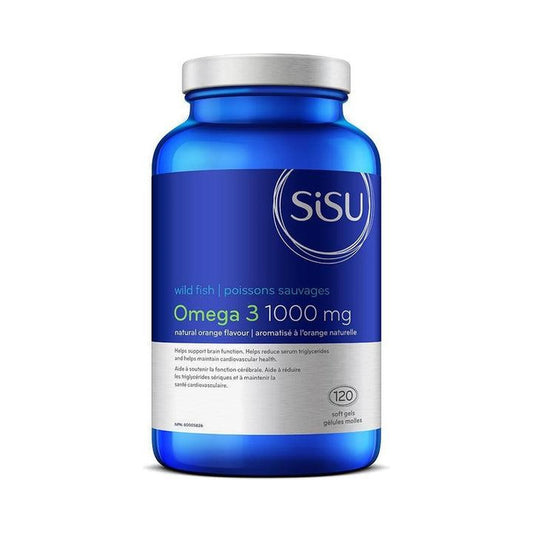 Sisu Omega 3 1000mg Orange 120 Softgels