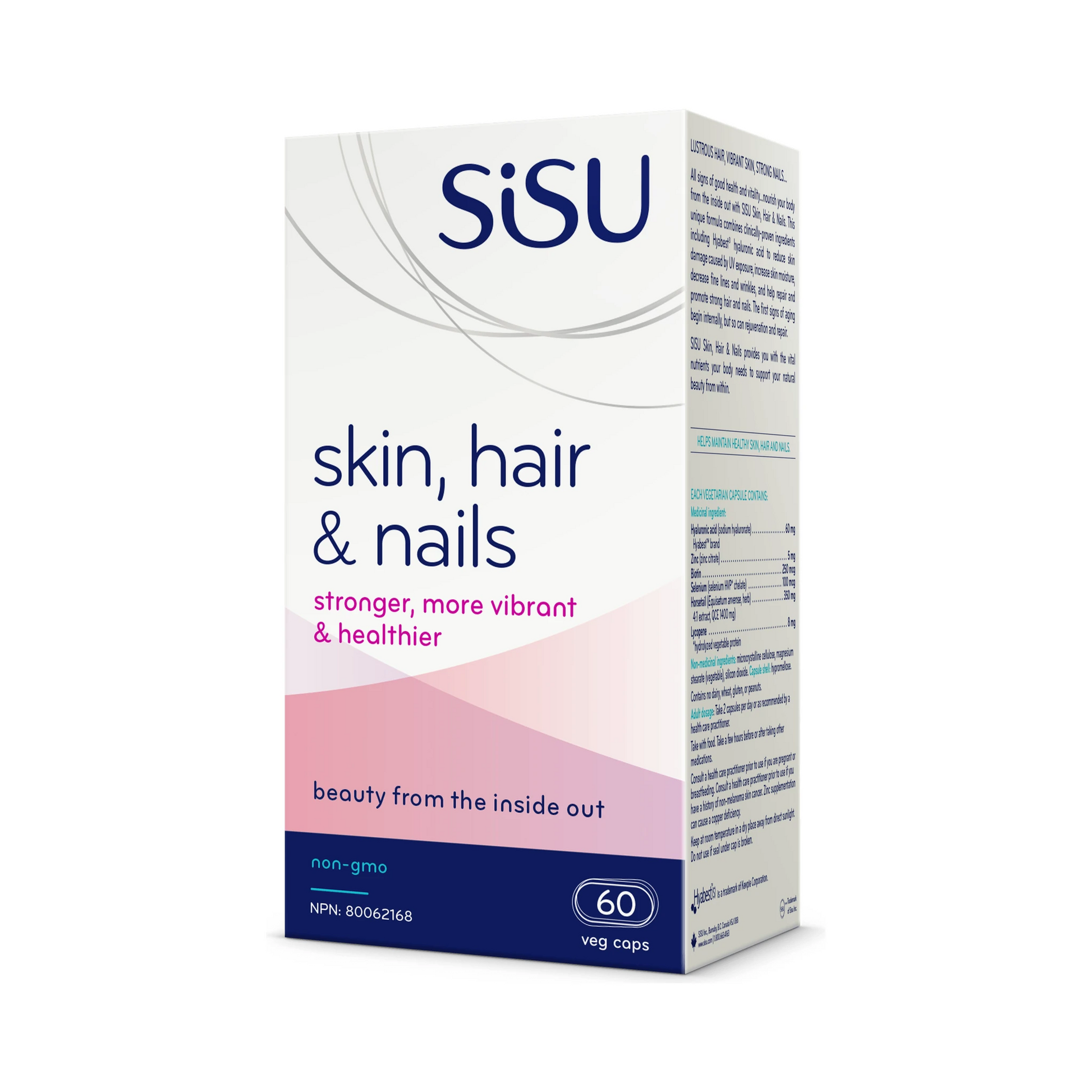 Sisu Skin, Hair & Nails 60 Veg Capsules