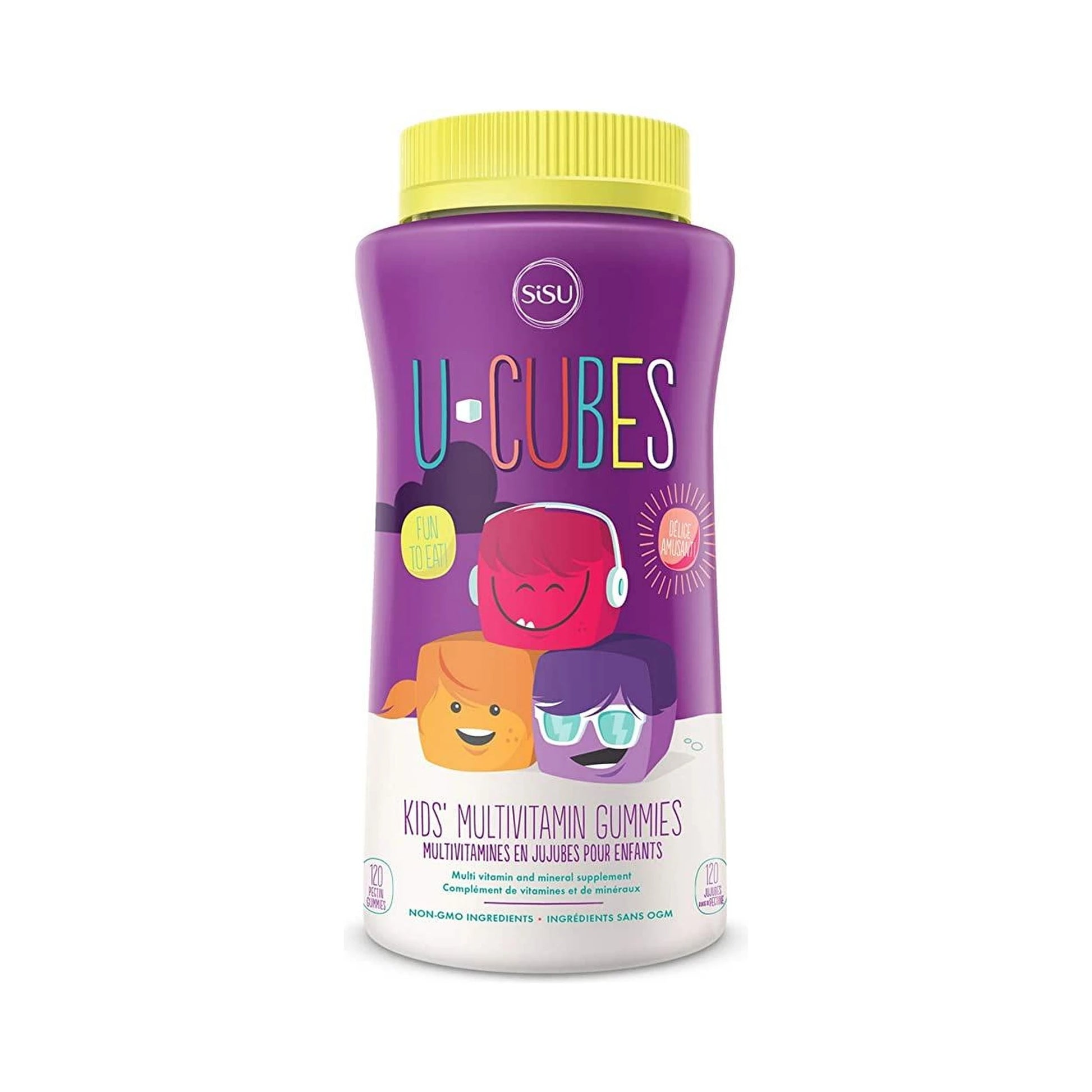 Sisu U-Cubes Multivitamin 120 Gummies