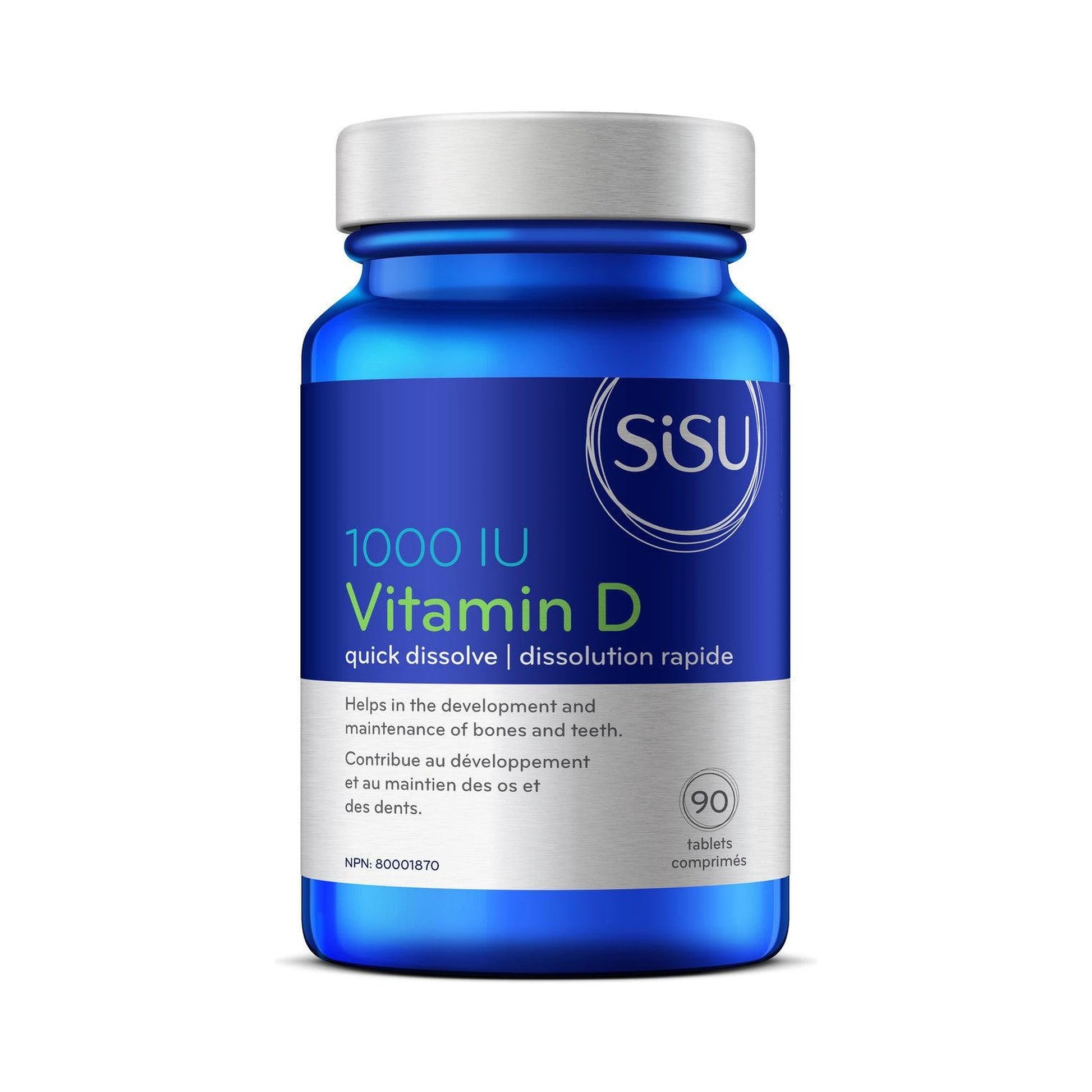 Sisu Vitamin D3 1000IU 90 Tablets