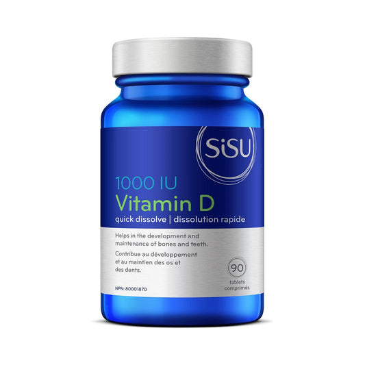Sisu Vitamin D3 1000IU 90 Tablets