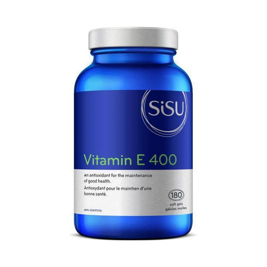 Sisu Vitamin E 400IU 180 Softgels