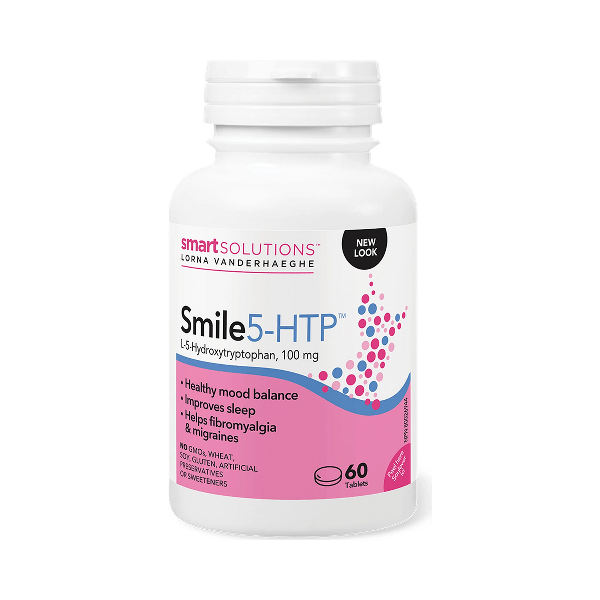 Smart Solutions Smile 5-HTP 60 Veg Capsules