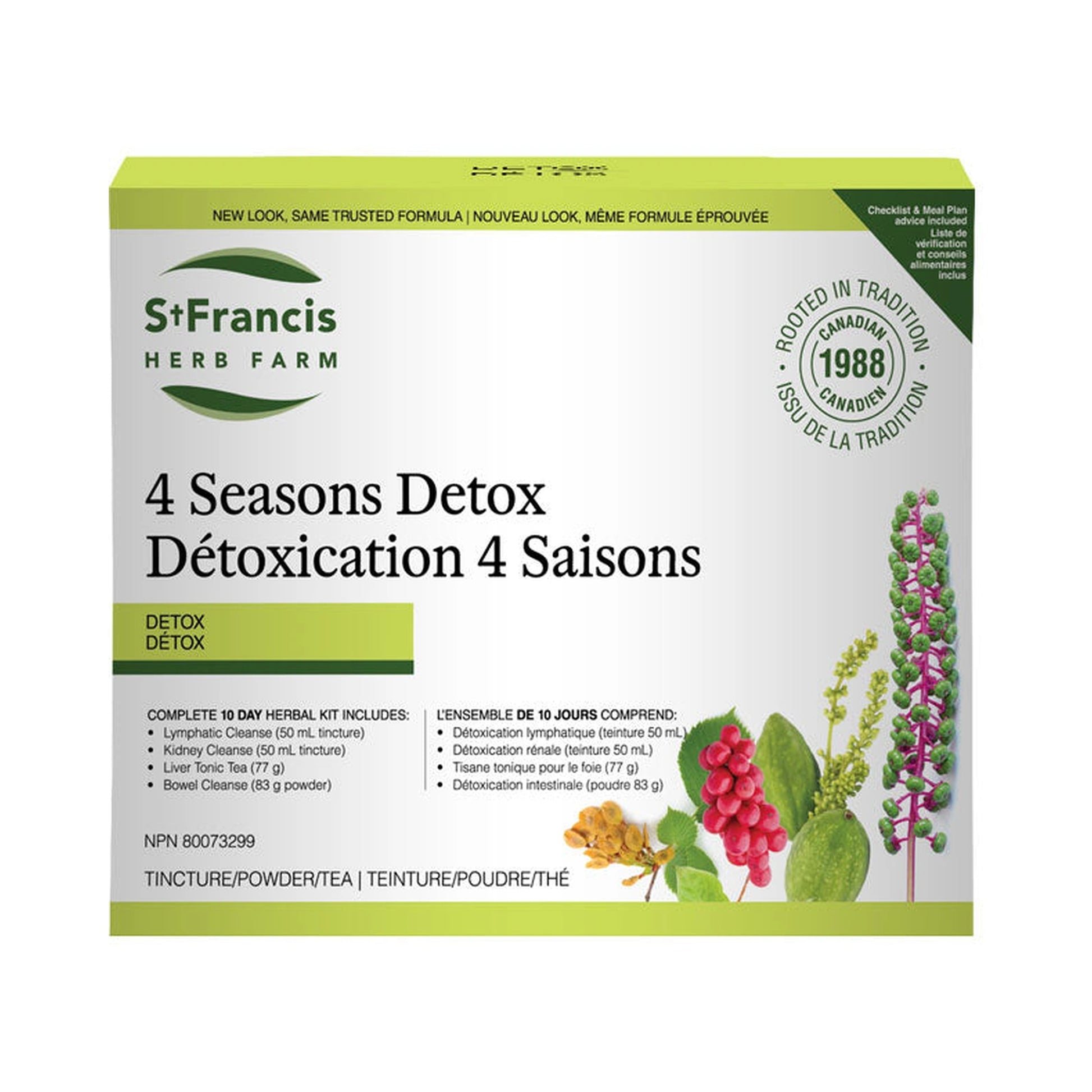 St. Francis 4 Seasons Detox Kit