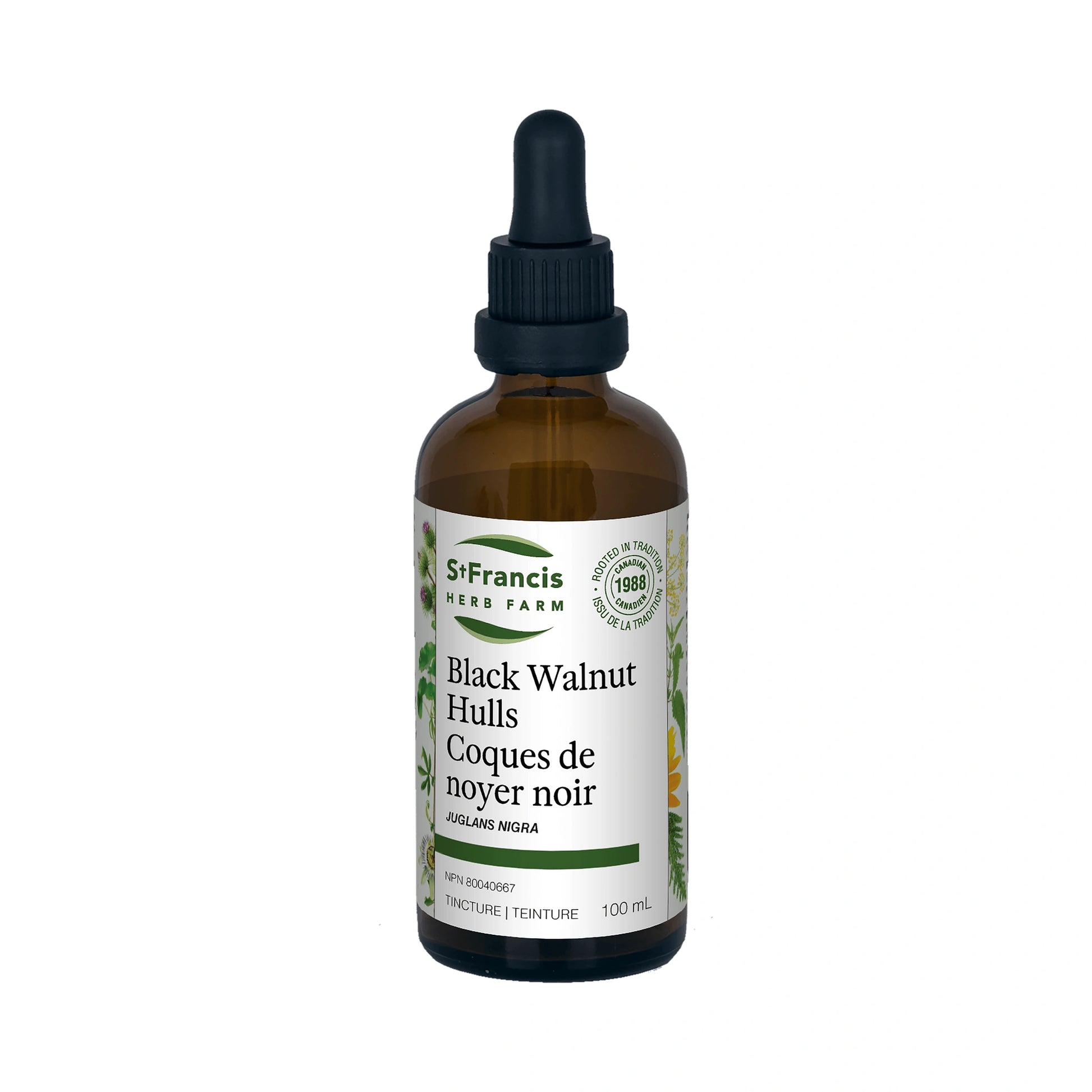 St. Francis Black Walnut Hulls 100mL