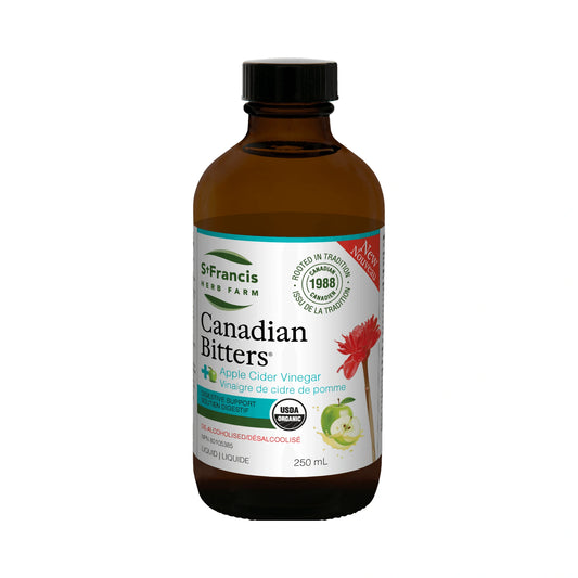 St. Francis Canadian Bitters + Apple Cider Vinegar 250mL