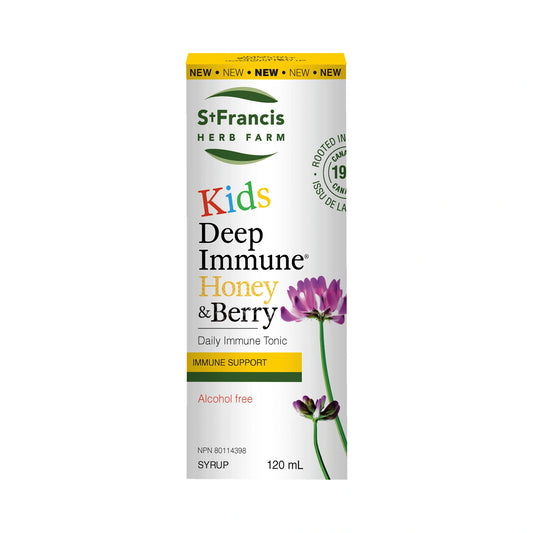 St. Francis Deep Immune Kids Honey & Berry 120mL