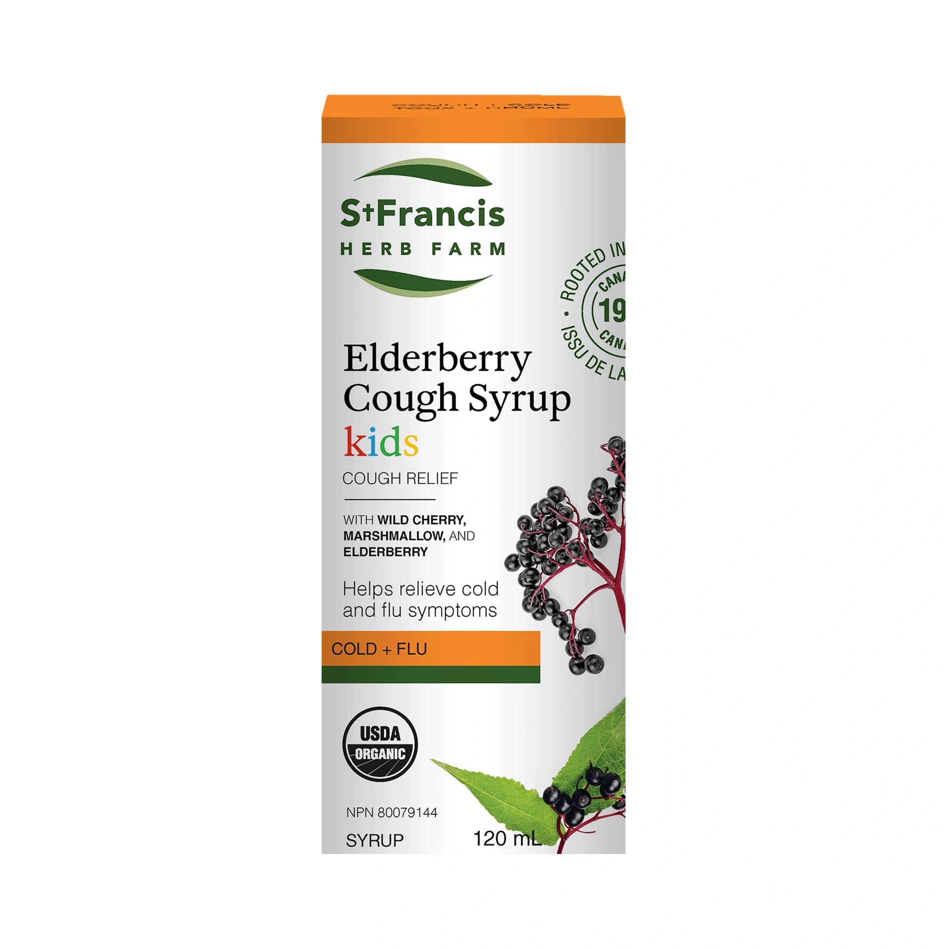 St. Francis Elderberry Cough Syrup Kids 120mL