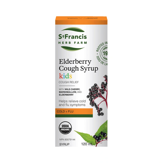 St. Francis Elderberry Cough Syrup Kids 120mL