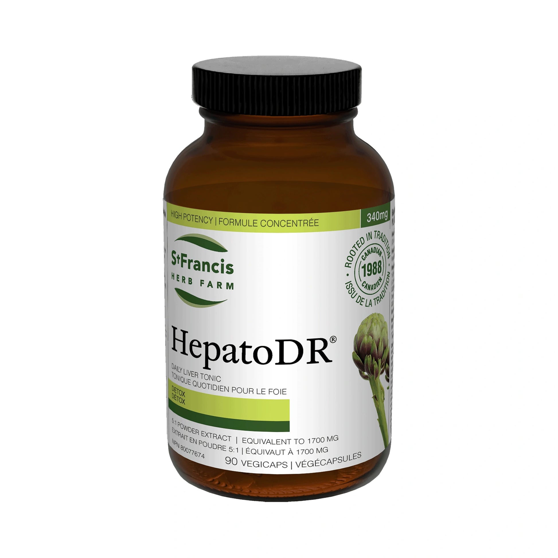 St. Francis HepatoDR 5:1 Extract 90 Capsules
