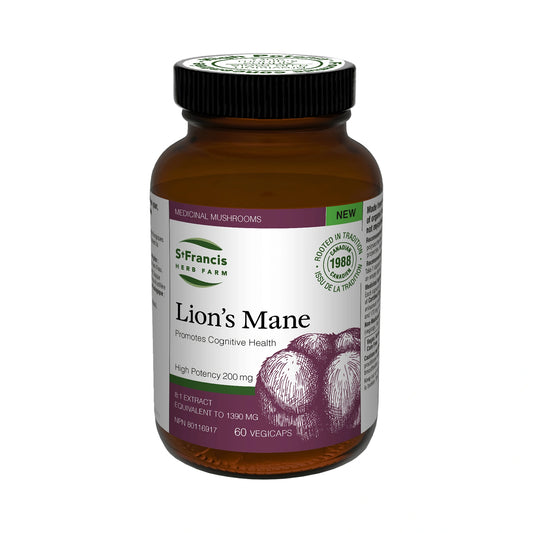 St. Francis Lion's Mane 8:1 Extract 60 Capsules