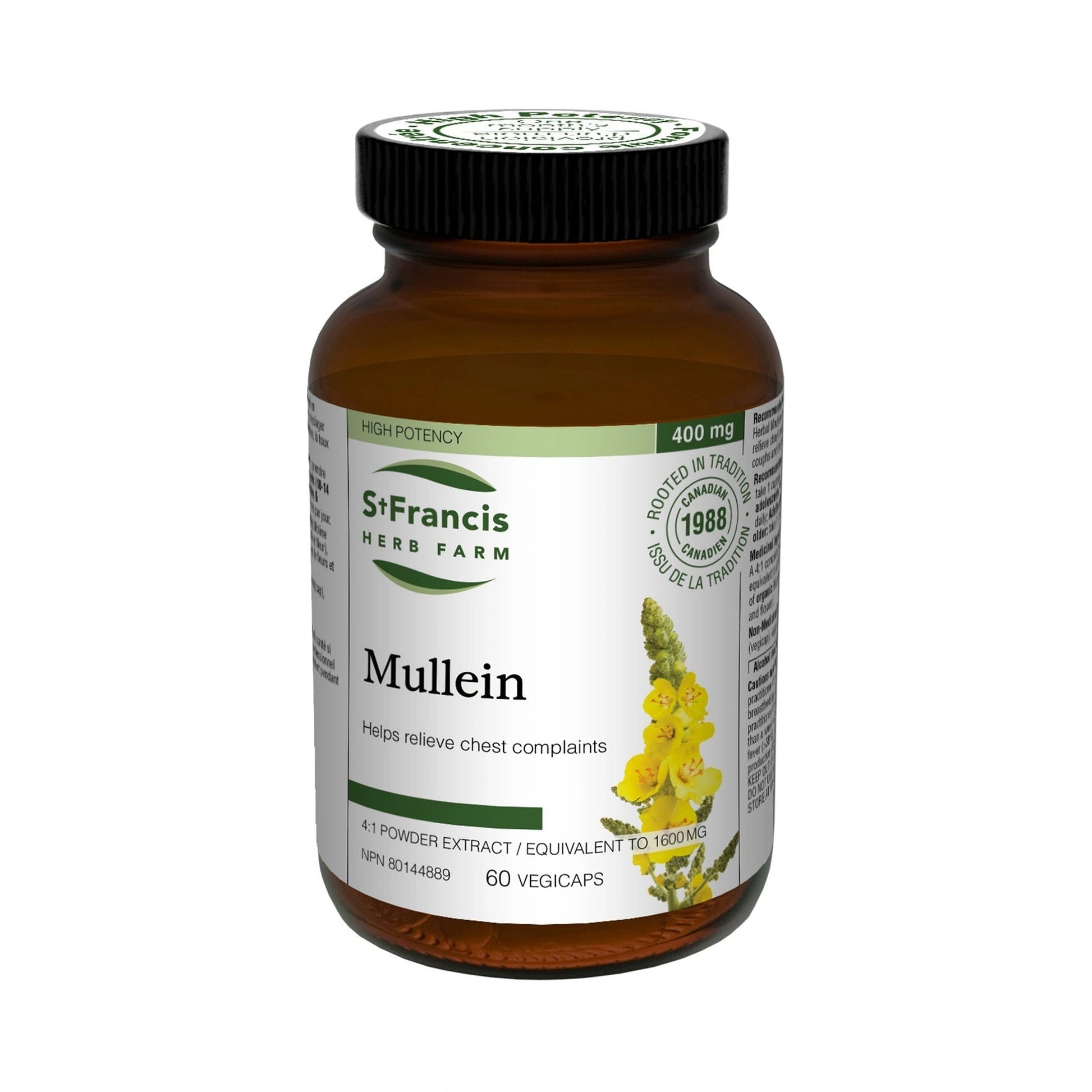 St. Francis Mullein 60 Capsules
