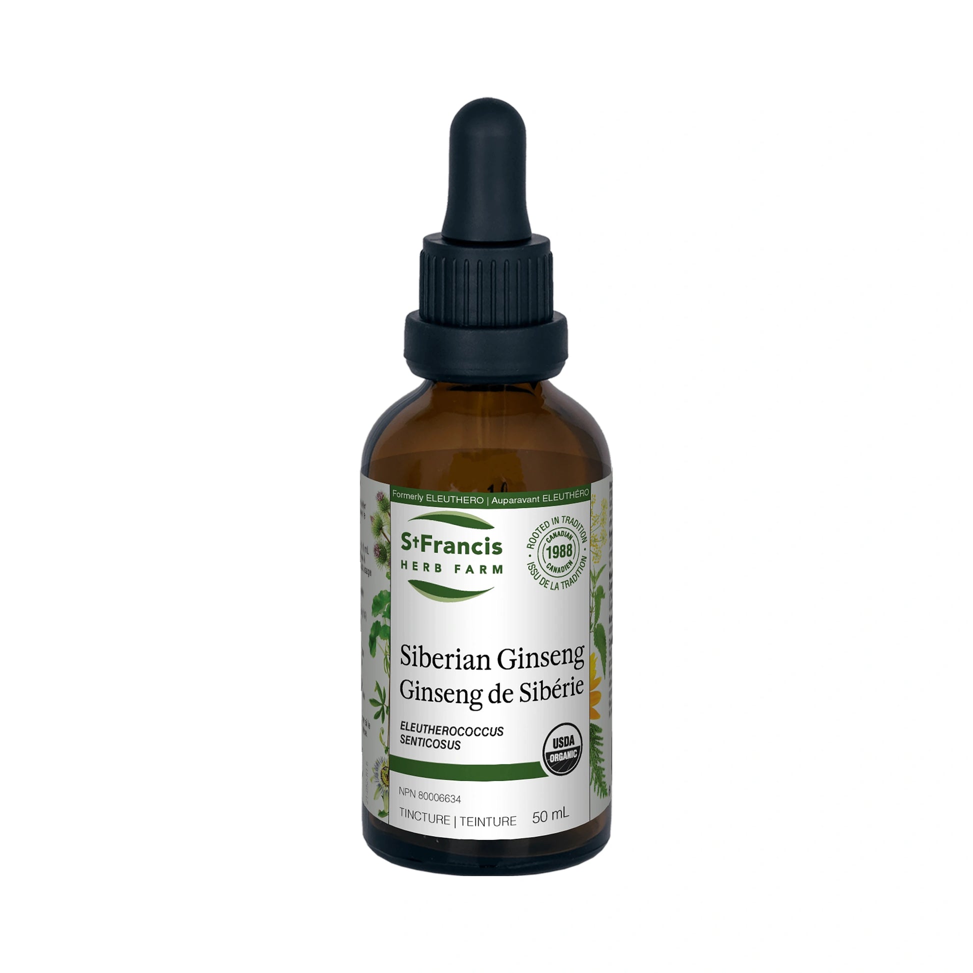 St. Francis Siberian Ginseng Eleuthero 50mL