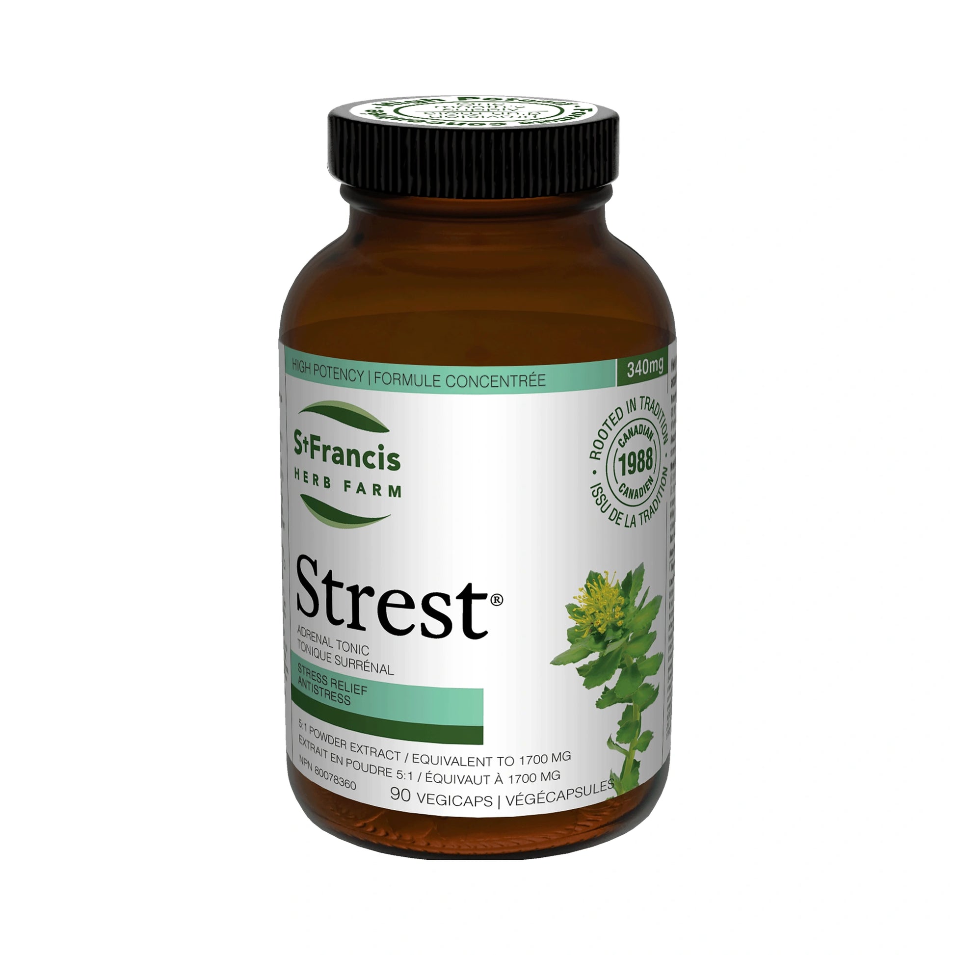 St. Francis Strest 5:1 Extract 90 Capsules